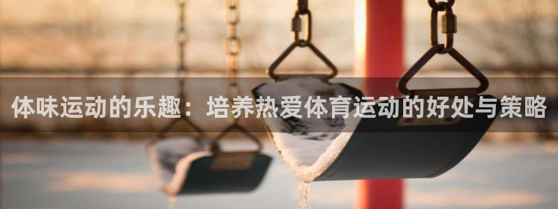 k球体育直播在线观看：体味运动的乐趣：培养热爱体育运动的好处与策略